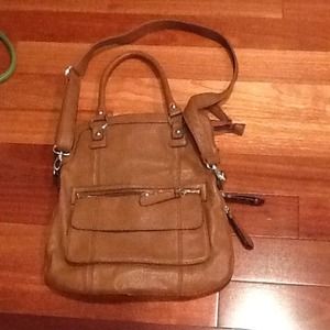 Steve Madden camel handbag