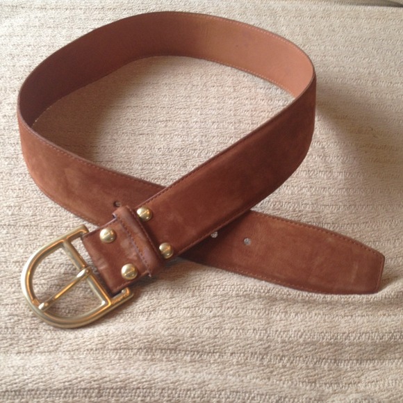 Authentic DKNY suede belt