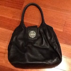 Kate Spade Black Leather Hobo bag