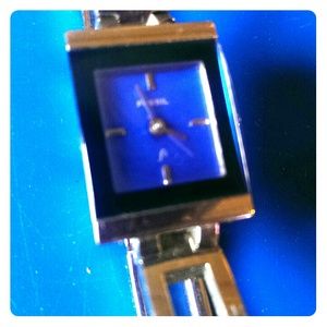 Women's Fossil Bracelet Watch, Beautiful Blue Face