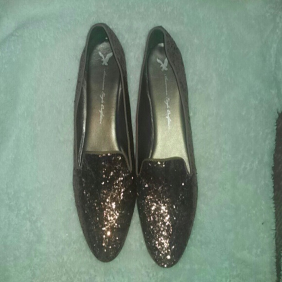 Reduced!!!  American Eagle sparkle flats