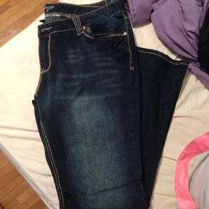 Plus Size Boot Cut Jeans