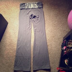 Victoria secrets pink bootcut yoga pant