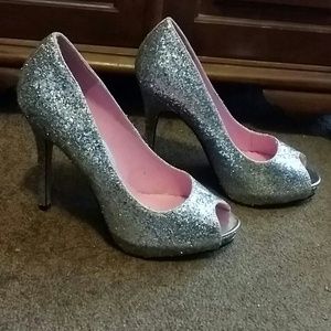 Sparkly heels