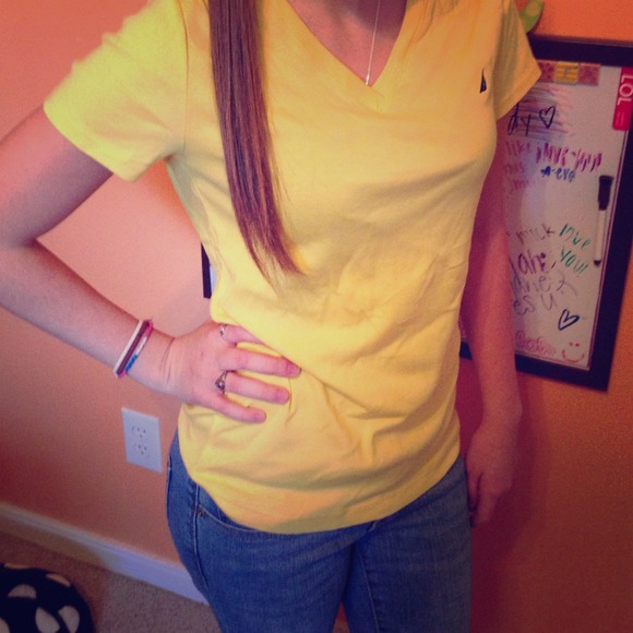 Nautical short sleeve top!