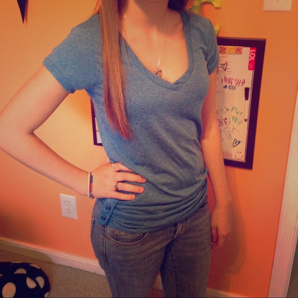 Blue short sleeve shirt!