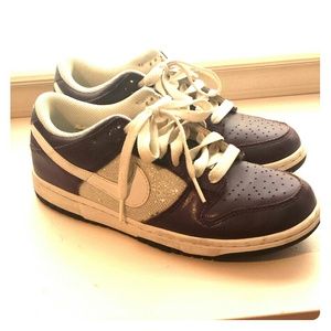 Nike purple low tops