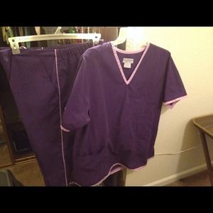 Shrubs! Color Purple and Brown! Natural Uniform.