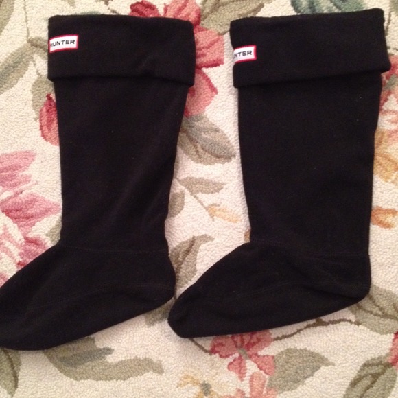 Black Hunter rain boots sock