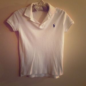 PRICE CUT ✂️White Ralph Lauren Polo