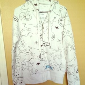 Fox Girls Zip Hoodie- Never worn