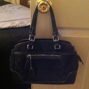 Black Coach handbag!!