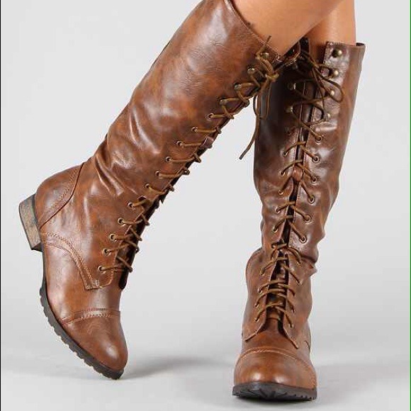 Brown High Boots