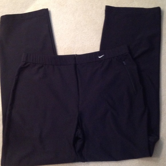 NWOT- 2 pair Nike dri-fit zip front zip pocket