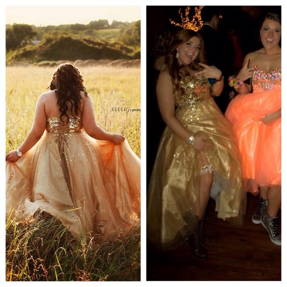 RENT THIS PROM DRESS FOR CHEAP! READ FOR DETAILS💛 - Picture 1 of 1