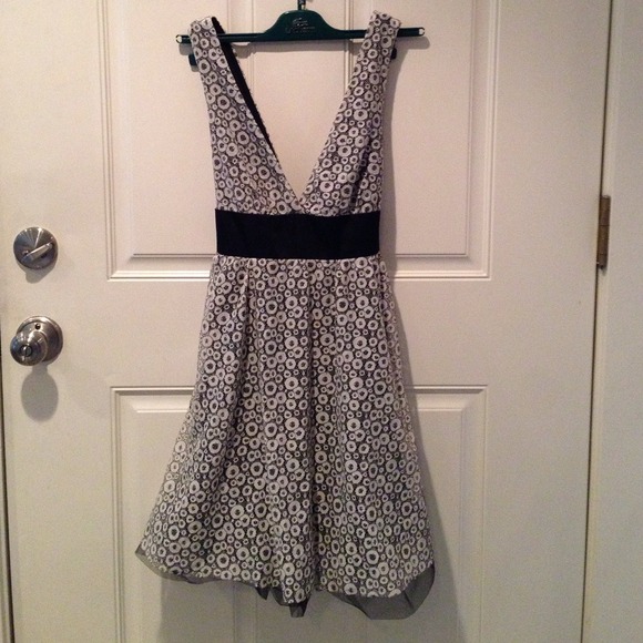 White lace dress