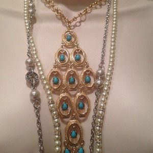 Great bundle of three Banana Republic necklaces