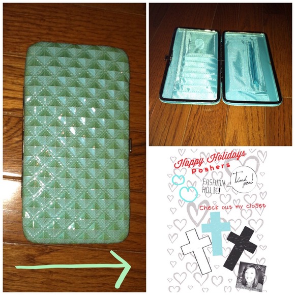 Teal wallet