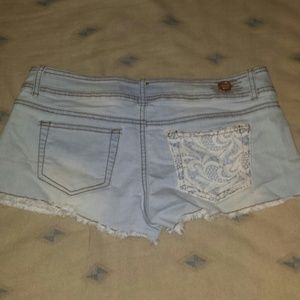 Lace shorts