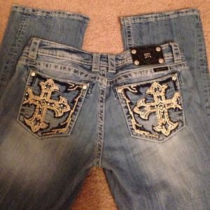 Ladies Miss Me Jeans