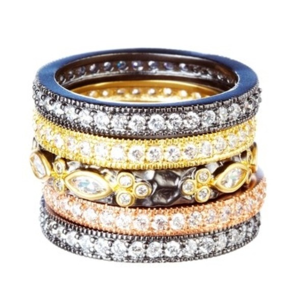 📌SOLD-Belargo by Freida Rothman - stackable rings - Picture 2 of 2