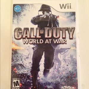 SOLD ON EBAY Call of Duty World at War for Wii