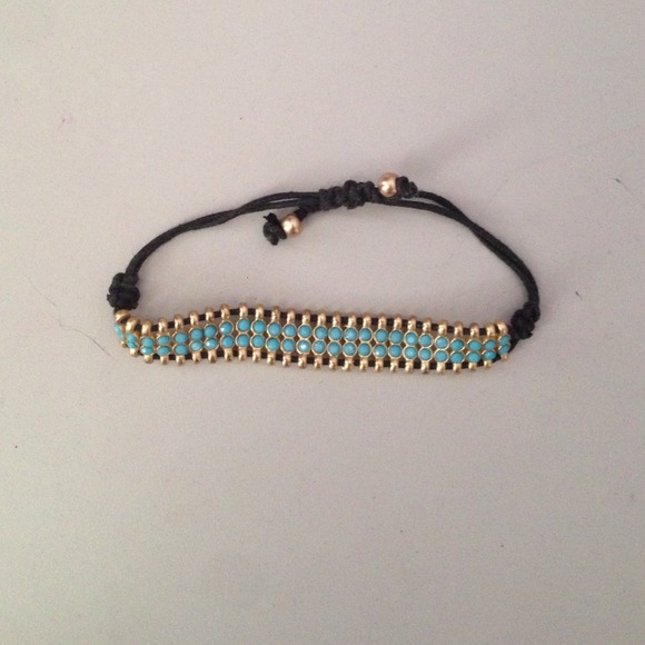 Unique Turquoise/Gold Bracelet