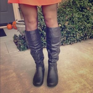 Black boots
