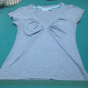 Short sleeved T-shirt. Light blue Jr.  size XL.