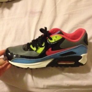 Neon colored air max nike