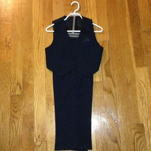Matching vest with pants for your lil dapper. 3T