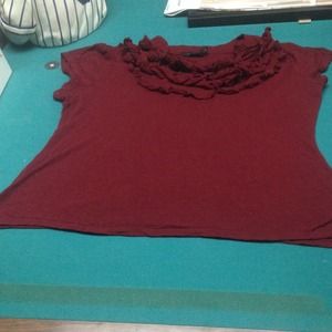 Short sleeved dress shirt.