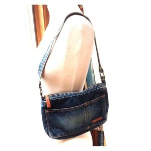 American Eagle small denim handbag