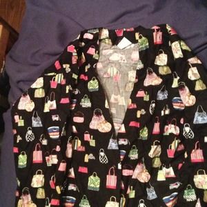 Scrub Jacket Size Large