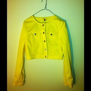 Yellow Half jacket
