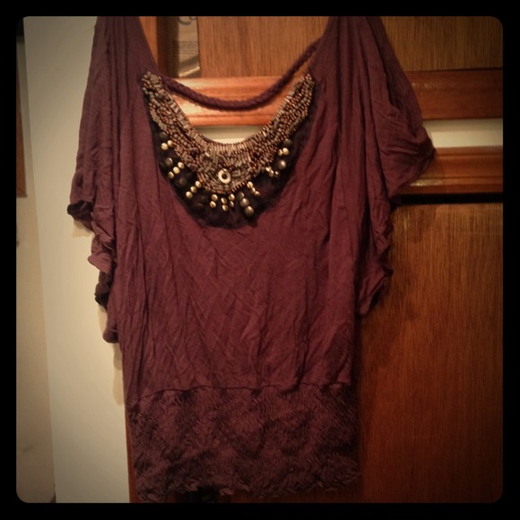 Brown shirt