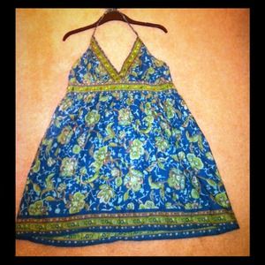 Green halter top from Forever 21!