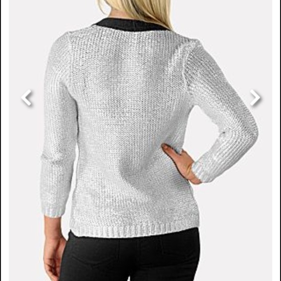 Foil sweater jacket - Picture 2 of 2