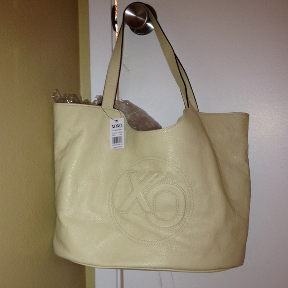 XOXO Double Handle Pearl Tote