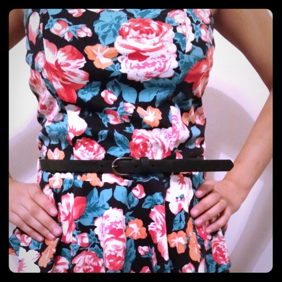 Peplum Floral Top