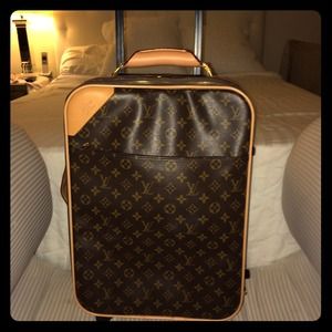 Louis Vuitton inspired suitcase