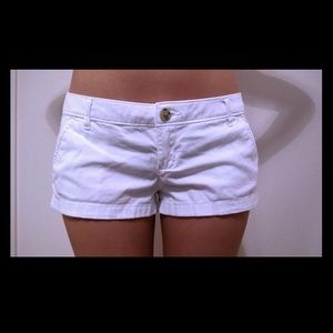 White Hollister Shorts