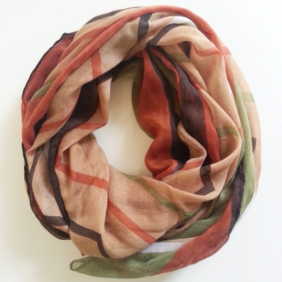 Accessories - NEW Abstract Print Scarf