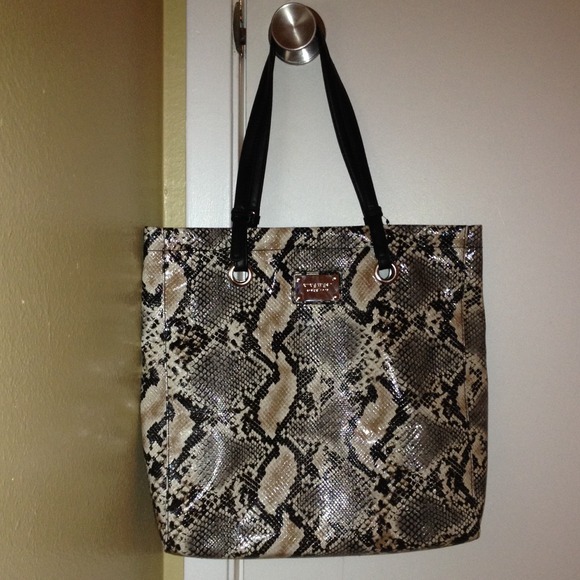 Nine West Snakeskin Tote
