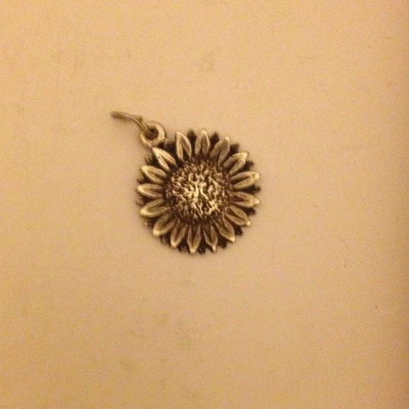 Sterling silver daisy charm