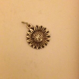 Sterling silver daisy charm