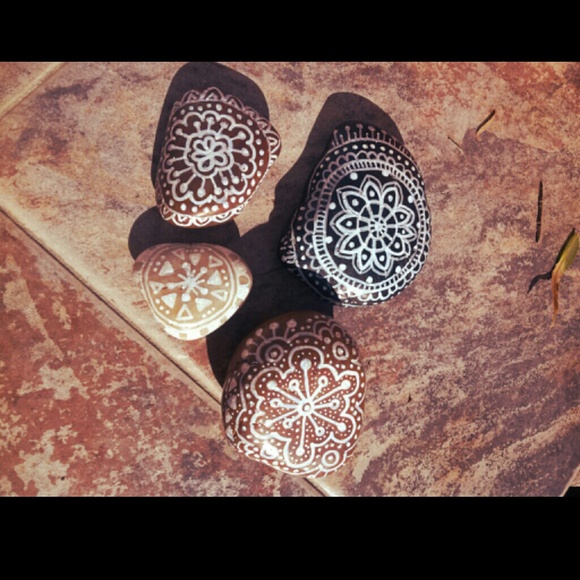Hand painted rock
