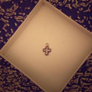 Sterling Silver cross charm