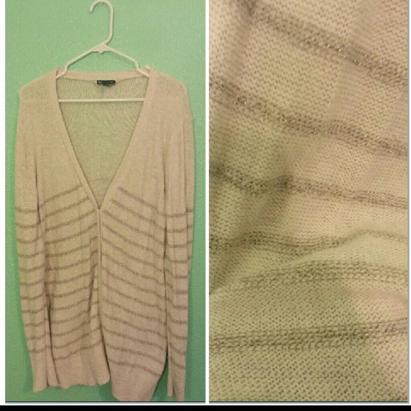Thin striped Cardigan