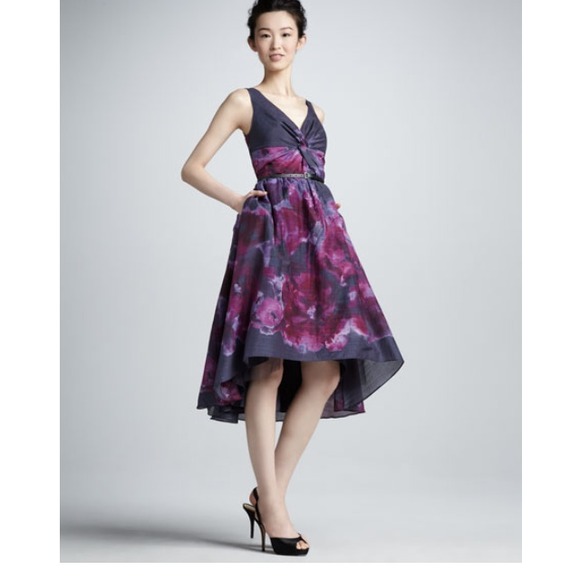 Dresses & Skirts - Clearance Neiman Marcus Lela rose watercolor dress